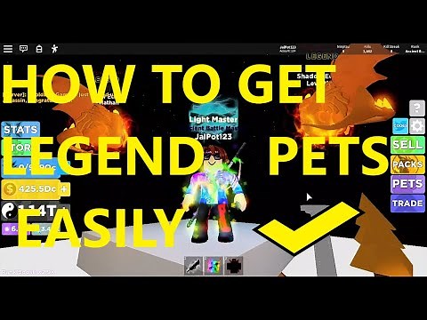 How To Get OP Pets In Ninja Legends Easily
