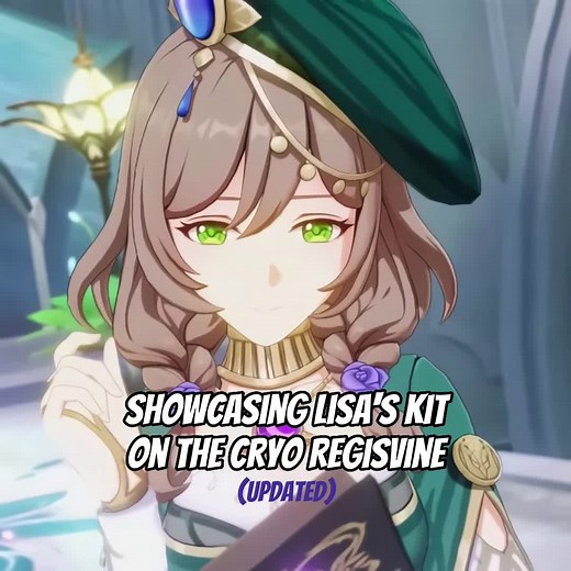 Lisa Genshin Impact DPS Showcase