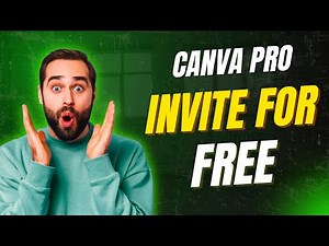 How to Get a Canva Pro Free Team Link - Canva Team Invite Link Tutorial - Canva Pro Invite Team Link