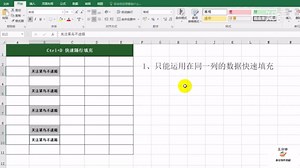 Excel中七个最实用的快捷键详细介绍