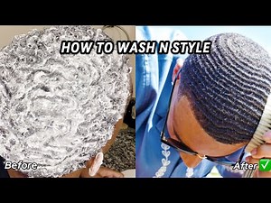 How to Wash N Style 360 Waves | Get the BEST Results