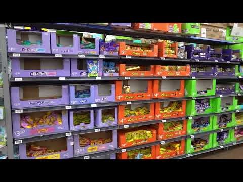 🐰🍫Walmart 2026 Easter Candy Display