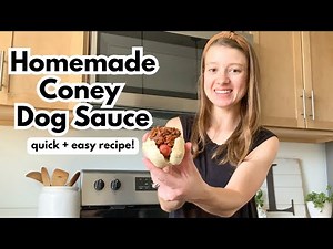 Homemade Coney Dog Sauce | Better than Store-Bought!