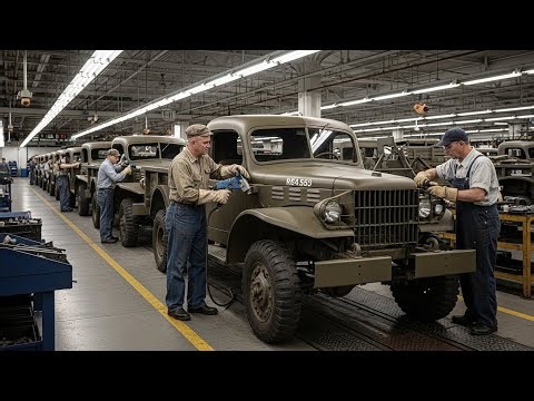 Inside the 1940s Dodge WC51 Factory: How America Built the Jeep's Bigger Brother for WWII
