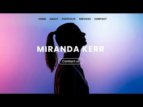 Header with full-Screen Banner(HTML/CSS)