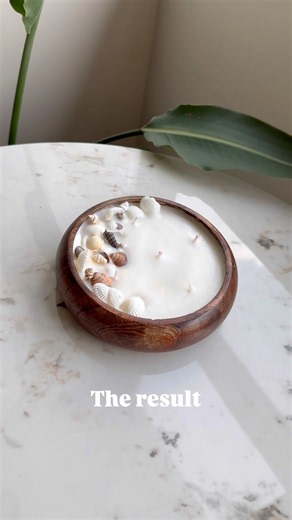 Turning melting wax into something beautiful 🕯️✨#CandleMaking #HandmadeCandles #DIYCandles #viral