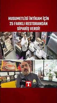 His Enemy Ordered from 25 Different Restaurants for Revenge! Delivery Drivers Lined Up at the Doo...