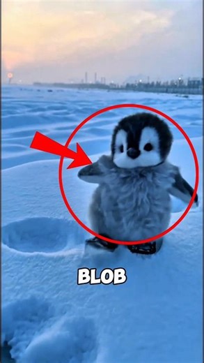 This Baby Animal Can Survive Freezing Death 😨🐧