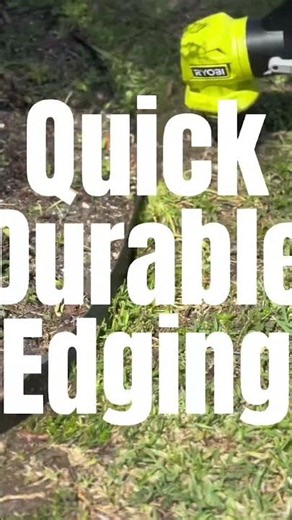 Ryobi Trimmer PROOF: Stoneking Armor Edging Holds Up!