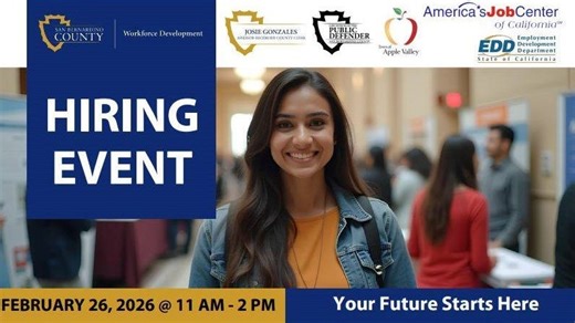 Job fair, employment resources event headed to Apple Valley