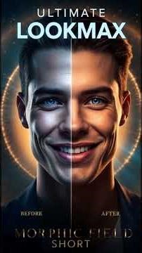 Ultimate LookMax Morphic Field #lookmaxing #morphicfield #jawline #clearskin #NoDarkCircles