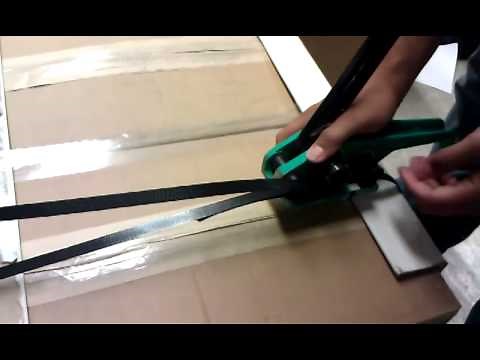 Box strapping instructions