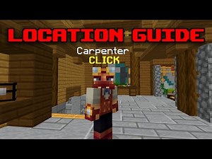 How To Unlock Carpentry XP, Quick Crafting and Carpenter Location Guides - Hypixel Skyblock