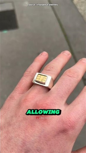 He Turned His Debit Card Chip into a Ring
