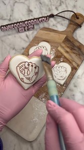 Baseball theme engagement cookies ⚾️ #cookies #cookiedecorating #baseball #engagement #engagementcookies #sugarcookies #royalicing | Angie's Cake's Bakery, LLC
