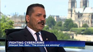 Interpol head: the criminals are winning