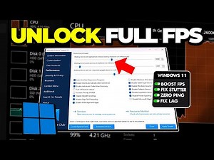 Optimize Windows 11 for GAMING – Boost FPS & Unlock MAX Performance!