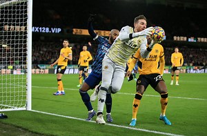 Arsenal v Wolves kicks off at 7.45pm tonight