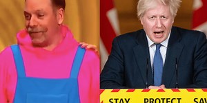 Rufus Hound praised for calling out the Tories live on air on Dancing on Ice