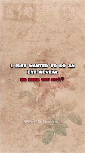 just wanted to do an eye reveal hehe ❤️#eyes #eye #love #fypシ #trending #viral #brighteyes #roundeye