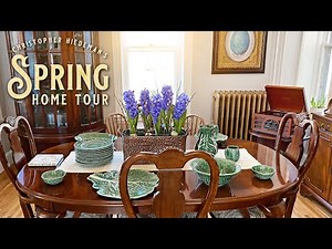 Spring Home Tour - Spring & Easter Decorating - Historic 1898 Home Tour