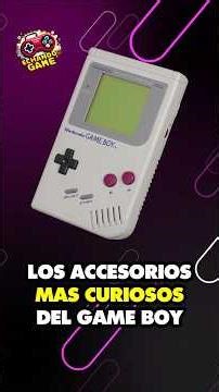 El Gameboy tuvo varios accesorios curiosos, como estos #nintendo #shorts #videojuegos #retrogaming