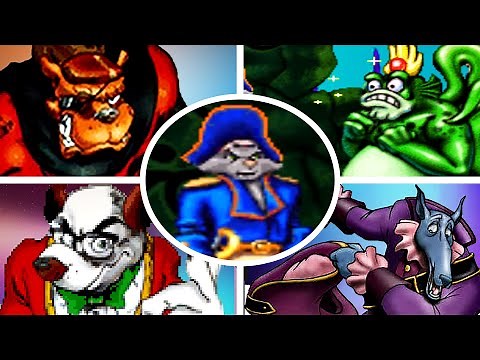 Captain Claw - All Bosses | All Boss Fights No Damage [4K & 60fps].