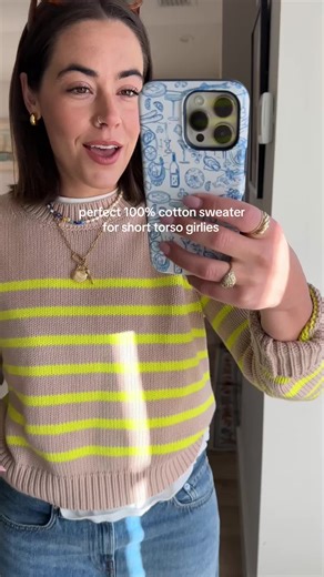 Stylish 100% Cotton Sweater from Boden