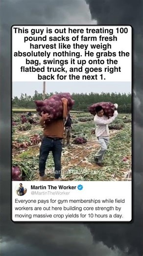 REAL FARMER STRENGTH ON FULL DISPLAY