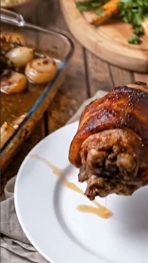 Pieczona golonka – klasyczne aromatyczne danie | Idealna golonka w piekarniku