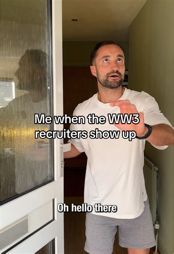 Humorous Reactions to WW3 Recruiters