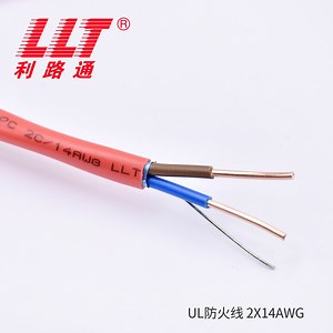 [Hot Item] 2-Core 16AWG Flexible Fire Alarm Cable - UL Approved for Reliable Fire Detection & Voice Alarm Systems