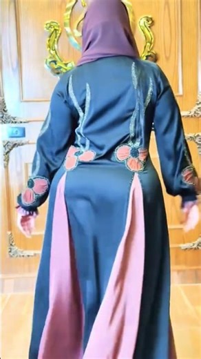 Saudi Princess Style 👑 Elegant Abaya 2026#plussizefashion #modestfashion