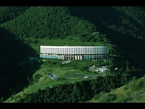 ZOMIN SANATORIYASI UZOQDAN KO`RINISHI