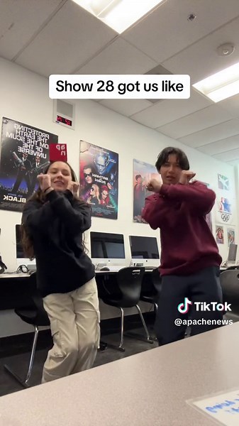 Tune in to Apache News on Youtube at 12:25! #fyp #tvproduction