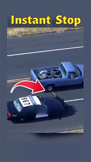 Police Secret System Stops Fleeing Cars