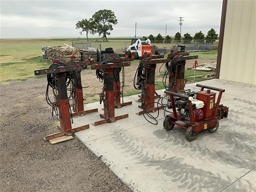 Bainter Hydraulic Grain Bin Jacks W/Power Pack | Agriculture