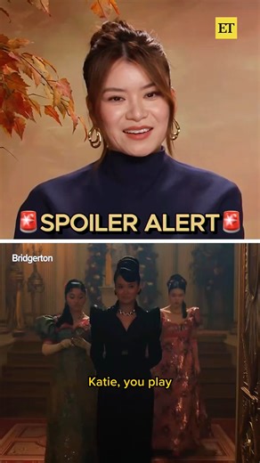 'Bridgerton's Katie Leung tapped into her "dark side" to play Lady Amarinta Gun in season 4. | Entertainment Tonight