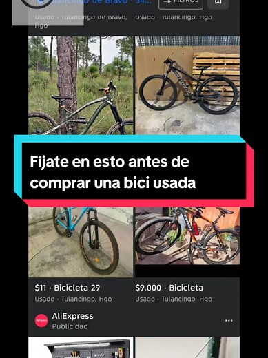 Consejos para Comprar una Bicicleta Usada