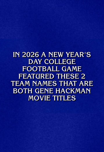 Sports Teams and Movie Trivia: Jeopardy-Style Challenge