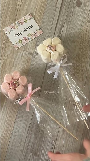 How to Make Marshmallow Flowers #ideas #how #howto #marshmallow #flowers #partyfavors #fyp #treats