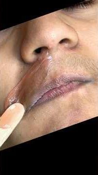 Upper lips waxing tutorial/ Waxing tips for beginners/ #skincare #hardwax #beauty ‪@pummybeautyworld‬