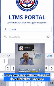 LTO pwed ang e Drivers License as Alternative DL kapag nawala ang card o hindi dala | MY RIDE PH