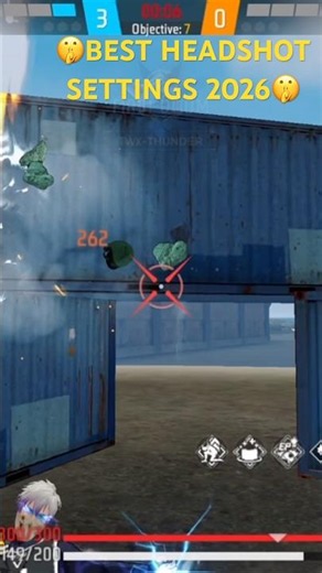 Free Fire Best Headshot Settings 2026🔥Sensitivity & Aim Setup ⚡️