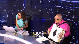 POLKA-PALOOZA: Enjoy this pair of in-studio performances from the legendary polka guy himself, Barry Mitchell, celebrating our newest co-anchors, Sophie Flay and Hanna Battah! | World News Now