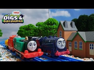 (NO.149) Thomas & Friends Trackmaster Gina Lorenzo & Beppe Digs and Discoveries