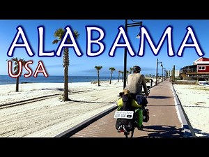 Cycling the USA - Camping on the Gulf Coast // A Bike Touring Short Film // Part 11 - Alabama, USA