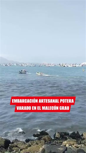3.2K views · 29 reactions | En Vivo| #Chimbote. EMBARCACIÓN ARTESANAL POTERA VARADO EN EL MALECÓN GRAU DE CHIMBOTE Buzos y una panga hacen denodados esfuerzos para remolcar una embarcación artesanal potera varada en la bahia de Chimbote. Imágenes. | Nota Informativa Chimbote | Facebook
