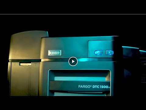 HID Fargo DTC1500XE ID Card Printer