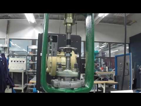 DVC 6010 on a Fisher 657 actuator installation and bench set